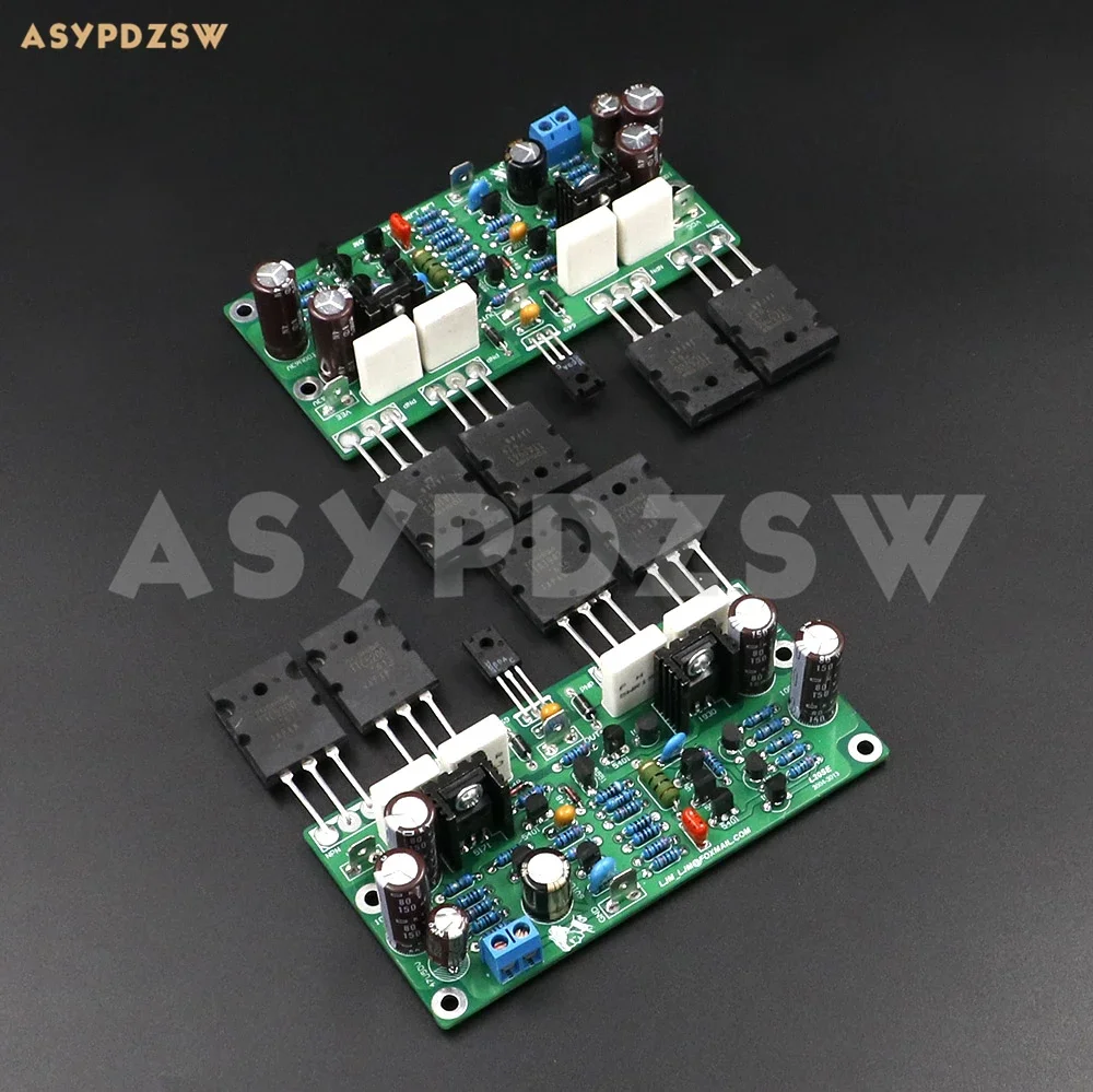 2 CH Stereo L20 SE TTA1943 TTC5200 Transistor Power amplifier 350W+350W DIY Kit/Finished board