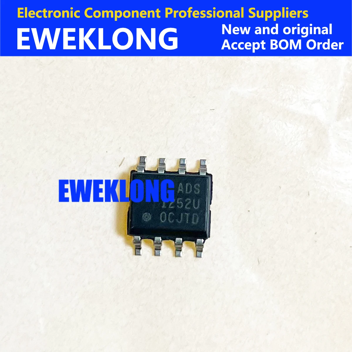 2pcs ADS1252U SOP8 ADS1252 Component IC Chip