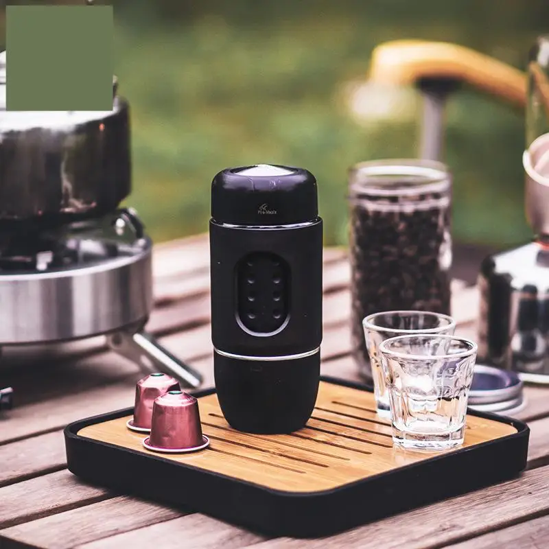 

Portable espresso machine outdoor portable all-in-one coffee machine DIY capsule coffee machine home use