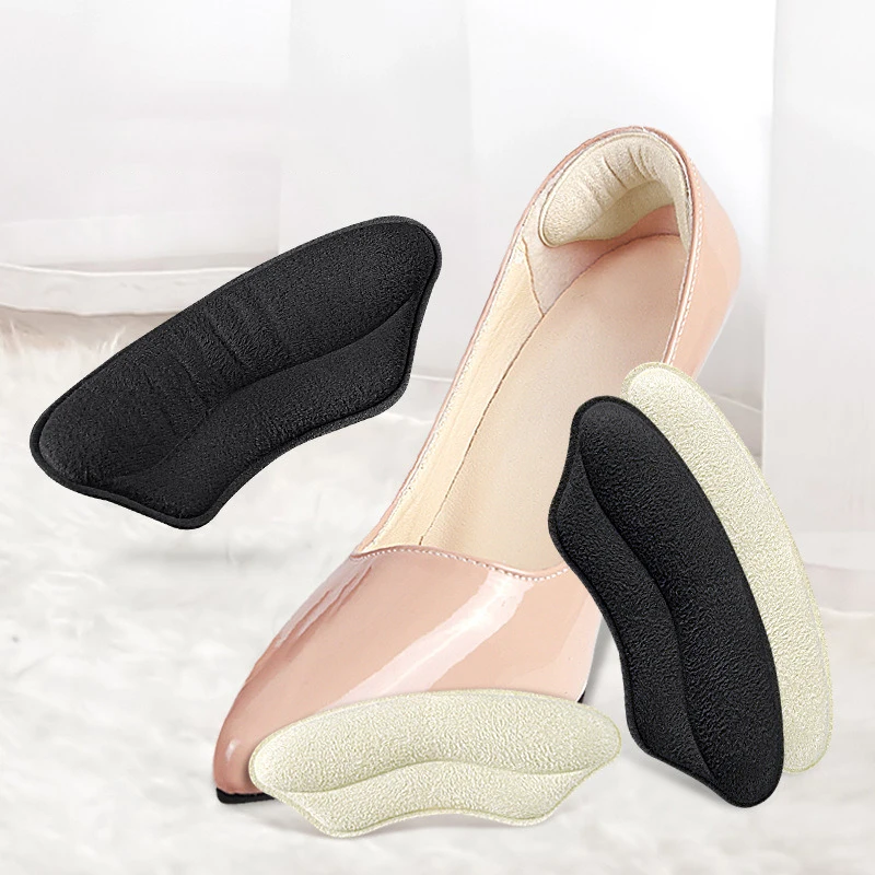 Heel Pads For Shoes High Heel Anti-Fall Heel Protectors Boot Soft Anti-Wear Feet Women Heel Protector Back Sticker Foot Care