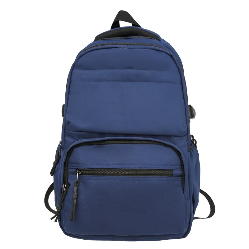 

Рюкзак большой вместимости, женский минималистичный стиль, легкий дорожный рюкзак на плечо для повседневного использования на открытом воздухе, повседневного городского использования