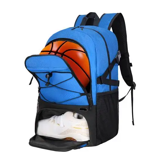 

1 шт. бейсбольный рюкзак из ткани Оксфорд, легкий отделение для обуви, мультиспортивный фирменный унисекс, школьный дорожный тренажерный зал, большая вместимость