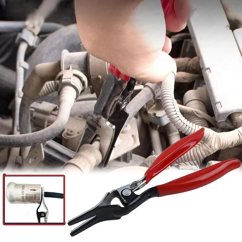 Car Separator Fuel Pipe Pliers Car Fuel Pipe Separator Pipe Snap Pliers Hose Removal Pliers Car Repair and Disassembly Tools