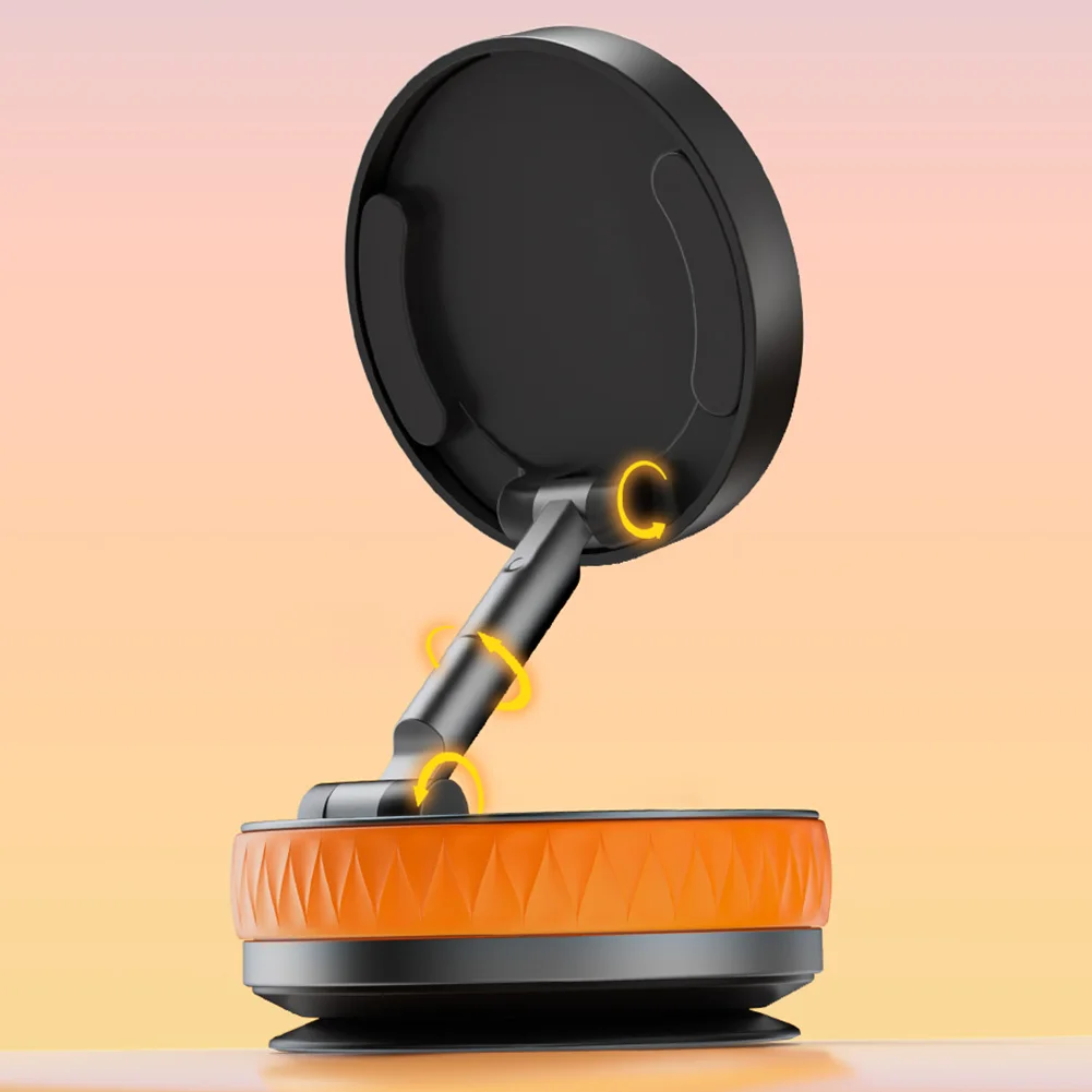 ل Magsafe حامل هاتف السيارة المغناطيسي فراغ 360 °   حامل ثابت للسيارة مغناطيسي قابل للطي لهاتف iPhone 12 13 14 15 16 Pro Max