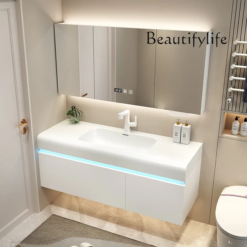 

Q Light Винтажный туалетный столик для ванной комнаты Белый свет для хранения туалетного столика для ванной комнаты Зеркало для шкафа Tocador Mueble Maquillaje Мебель