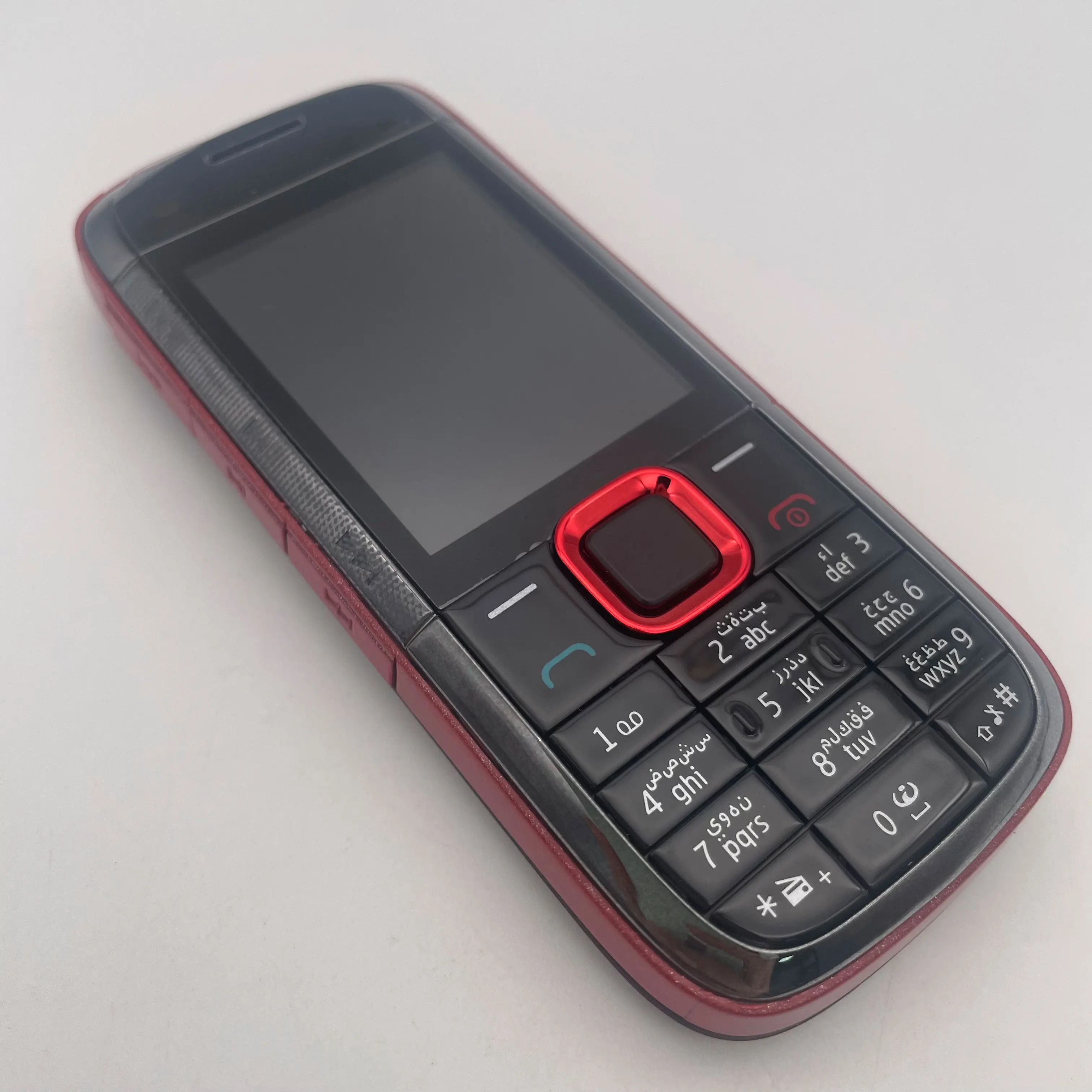 هاتف محمول أصلي غير مقفول 5130 XpressMusic بشريحتين GSM 900/1800 2G مزود بتقنية البلوتوث ولوحة مفاتيح عربية روسية مصنوعة في فنلندا