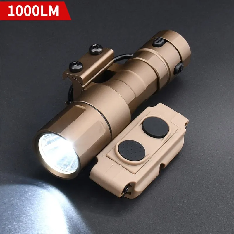 Rein 2.0 lanterna 1000lm hight qualidade scout luz com um interruptor de dupla função para a iluminação huniting ao ar livre