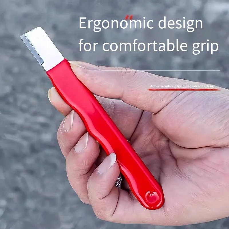 1pc Portable Professional Kitchen Knife Sharpener Tungsten & Diamond Ceramic Sharpening Stone for Garden Scissors