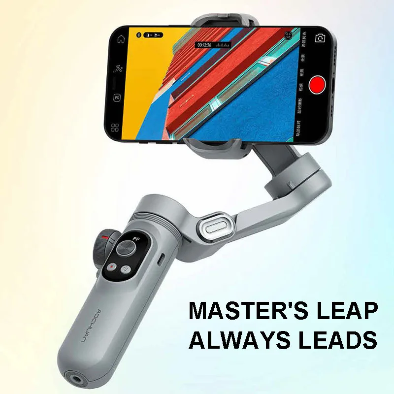 3-Axis Handheld Gimbal Stabilizer for Smartphone Foldable Handheld Phone Video Record Anti-Shake Stabilizer for iPhone Android