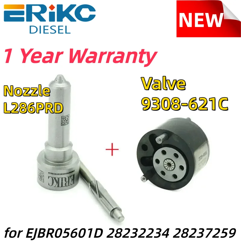 

Ремкомплекты форсунок дизельного топлива Форсунка L286PRD Регулирующий клапан 9308-621C EJBR05601D для 28232234 28237259 Renault K9K-808