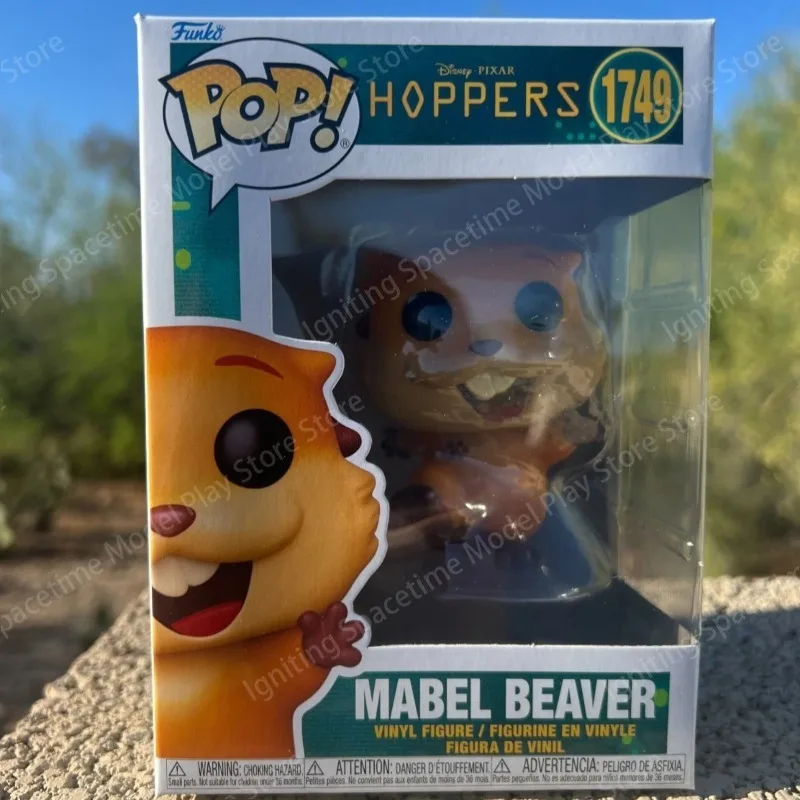 Funko Pop Disney Pixar Hoppers #1749 Mabel Beaver Vinyl Collectible Figure Chance of Chase Mabel Tanaka Character Gift for Fans