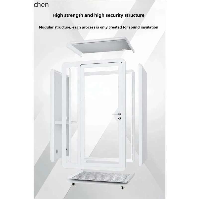 Gz-3 Soundproof Room Home Piano Silent Room Live Streaming Room Indoor Movable Phone Booth Test Chamber