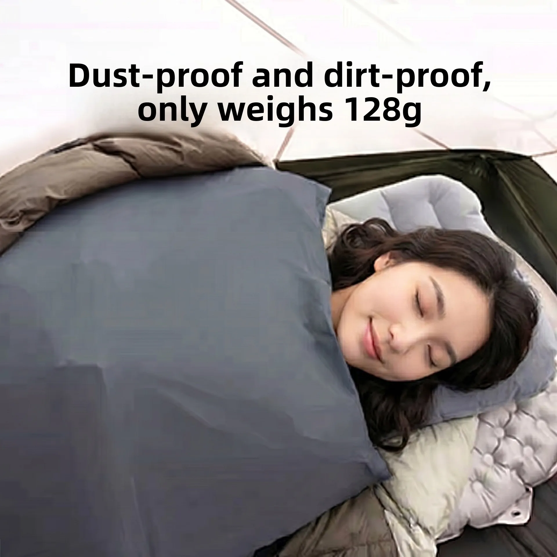 Portable Travel Sleeping Bag Liner Lightweight Hotel Anti-dirty Isolation Bed Sheet For Business Trip Camping