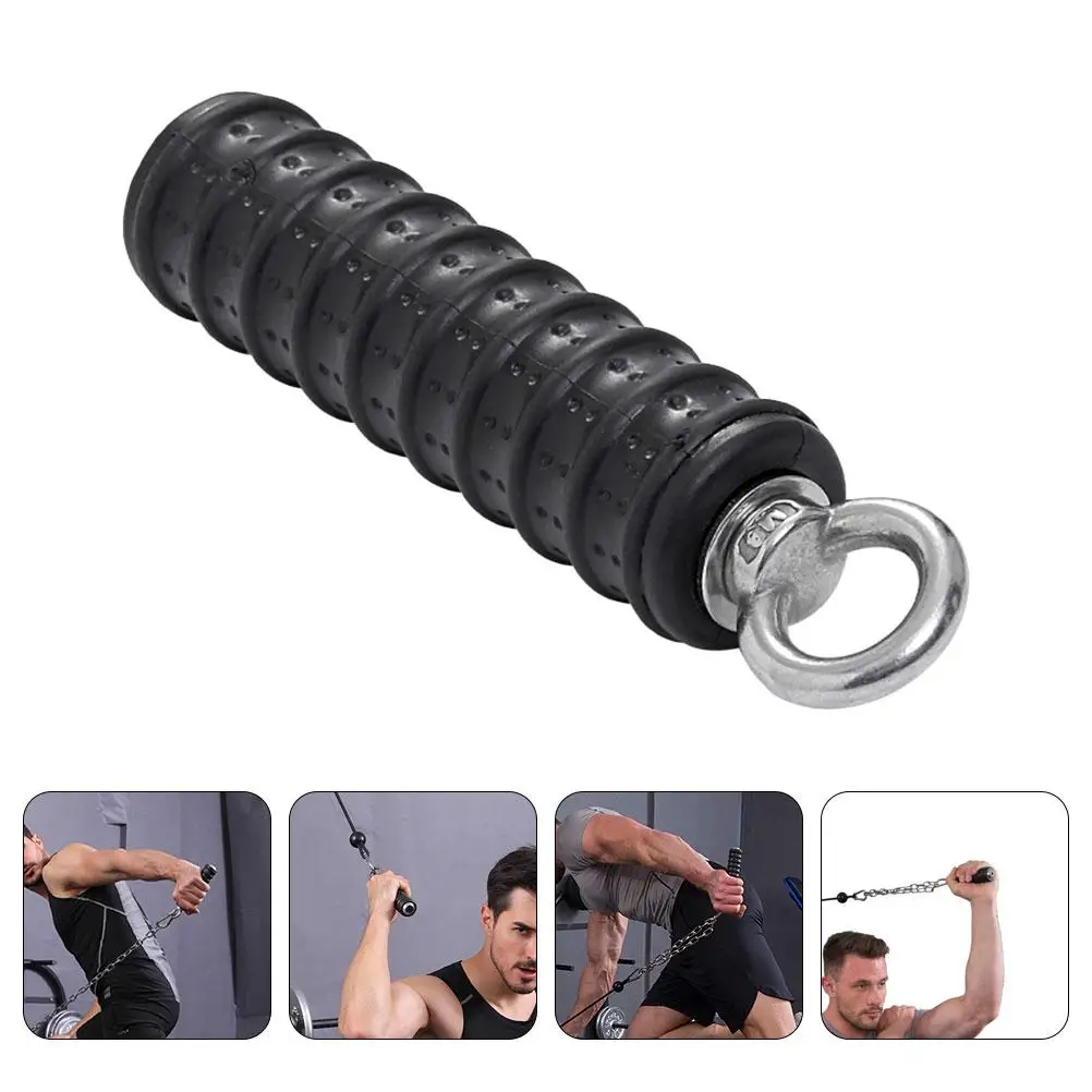 

2Pcs Fitness Handle Professional Heavy Workout Accessory Exercise Equipment Tricep High Pull Training Home Commercial Gym Use
