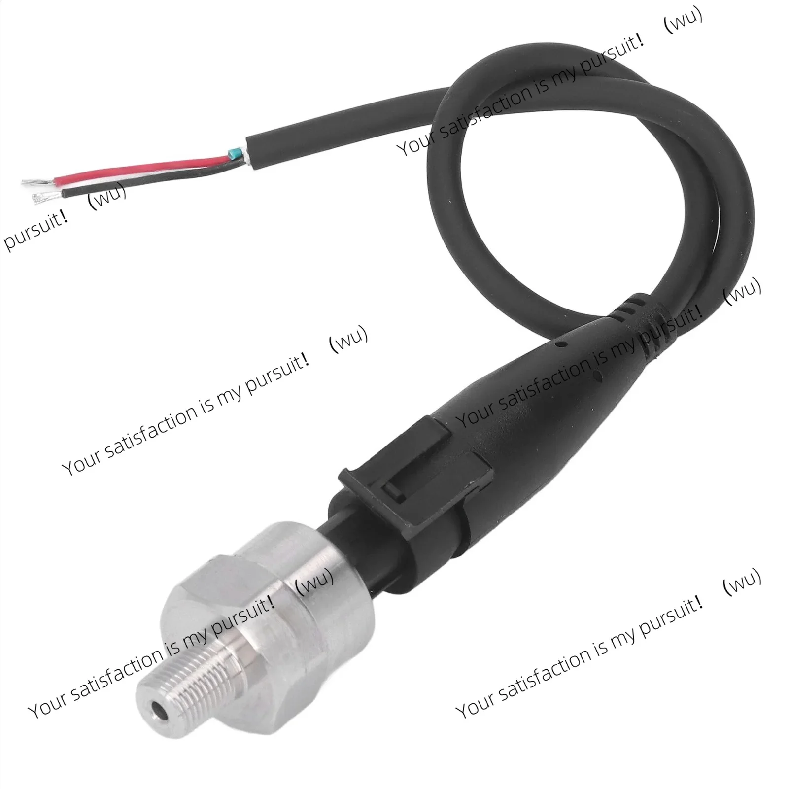 for Water Oil Gas 0 to 10Mpa 4 to 20ma Stainless Steel Pressure Sensor 1/8in 27NPT Thread Pressure Sender Transducer