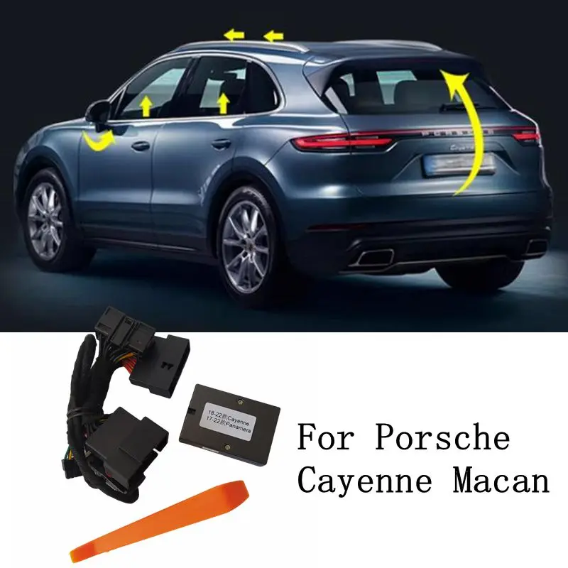 For Porsche Cayenne Macan Electric Tailgate One-touch Skylight Close Comfort Module