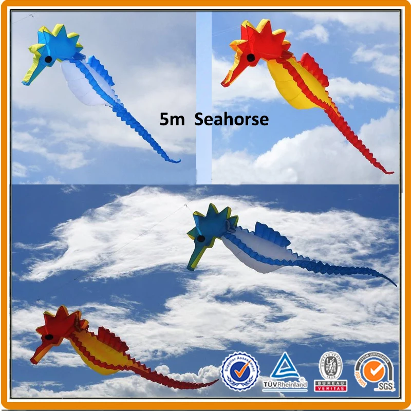 ว่าวม้าน้ำสำหรับผู้ใหญ่ ว่าวแบบนุ่ม สายว่าวสำหรับเล่นกลางแจ้ง ของเล่นว่าวพองลม ว่าวลม ว่าวสำหรับเด็ก ปิปา วอยดอร่า 	 ไคท์เซิร์ฟ