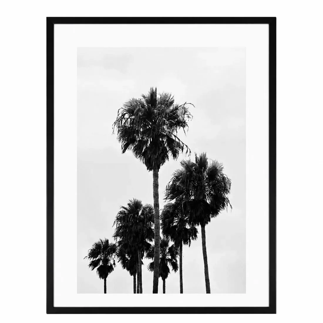 1pc frameless Canvas Painting L.A Palm Trees Poster,Canvas Wall Print,Modern Art Illustration,HighGrade Home Decoration Artwork