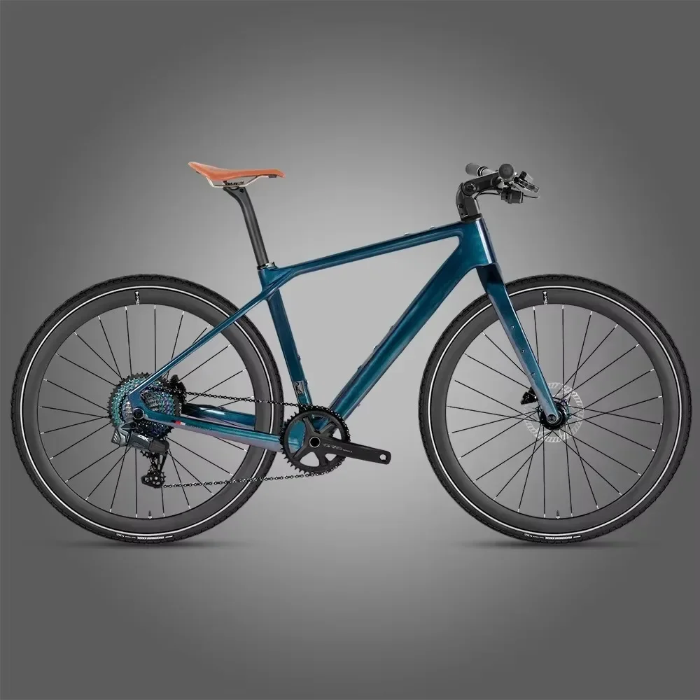 TWITTER GRAVEL-X Electronic Shift-EDS-13Speed T900Flat Handlebar,Carbon Road bicycle,Gravel Bike Hydraulic Disc Brake велосипеды