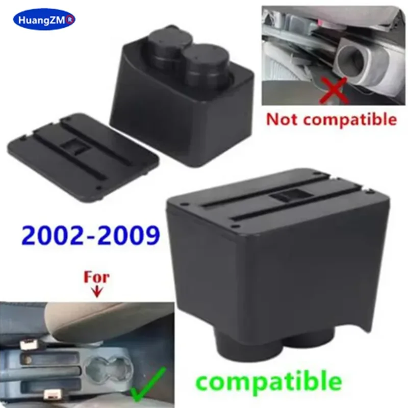 For Volkswagen POLO 2002-2009 Armrest Box for VW Polo 9N 3 Car Armrest Interior Retrofit Car Storage Box Car Accessories view 2