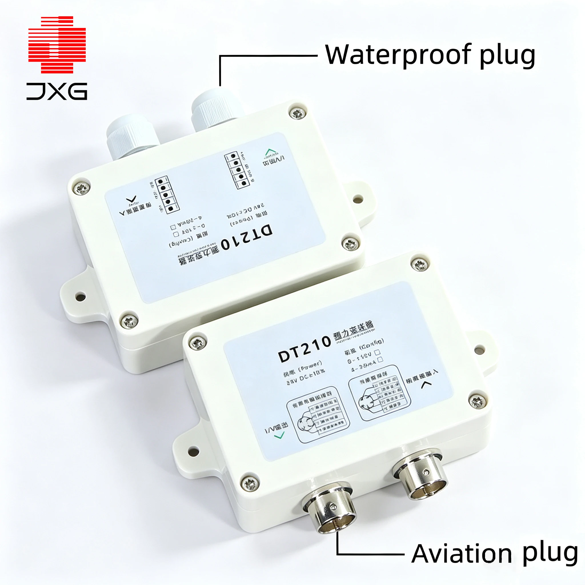 High Precision Industrial Load Cell Indicator Amplifier Dual Output 4-20mA/0-10V Weighing Transmitter for Automatic Test Equipme