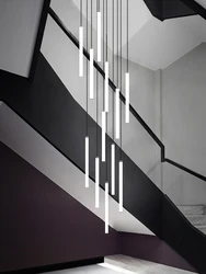 Minimalist Chandelier Led Modern Chandelier Designer Nordic Chandelier Interior Decoration Lighting Villa Staircase Chandelier