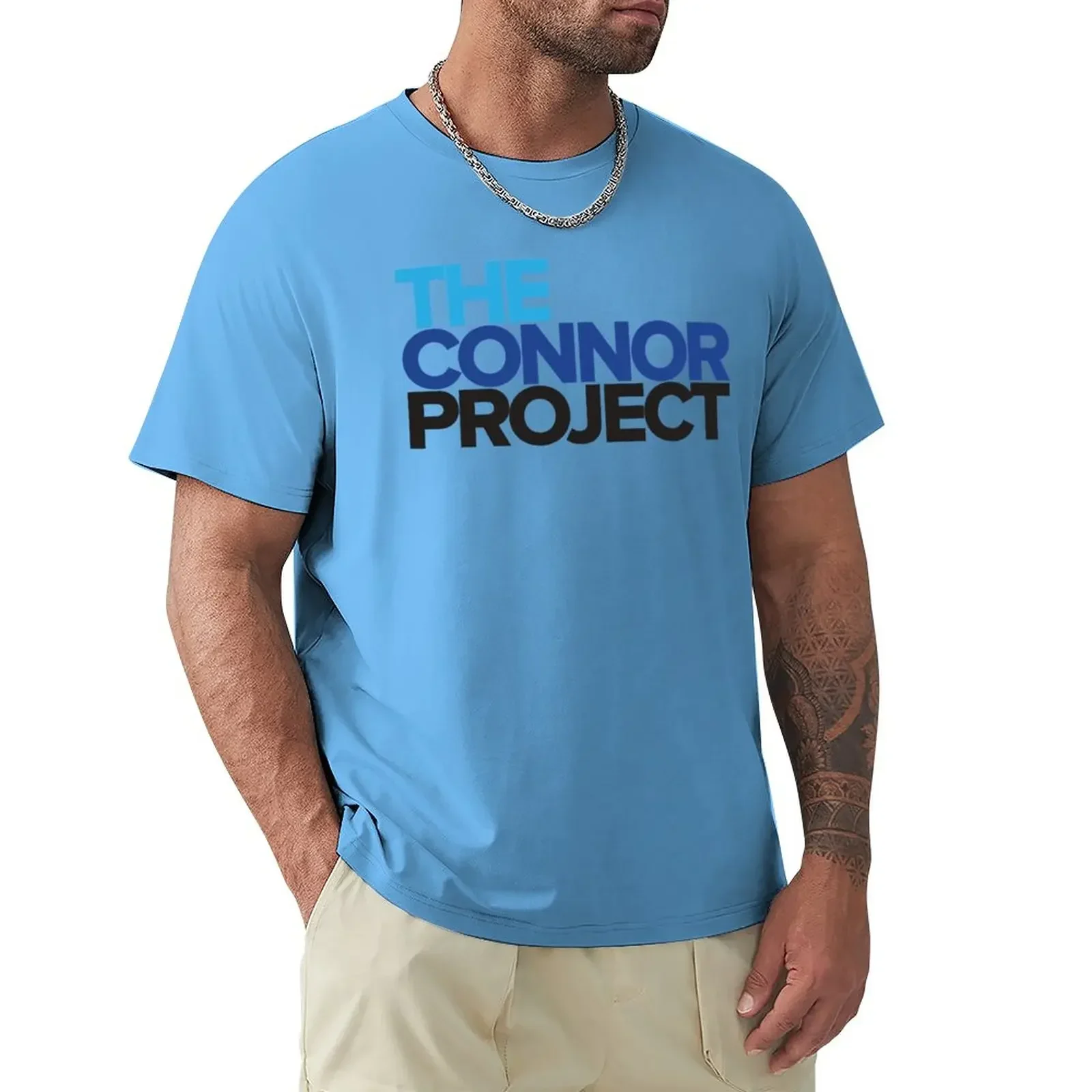 

THE CONNOR PROJECT T-Shirt plus size clothes customizeds summer tops mens graphic t-shirts big and tall