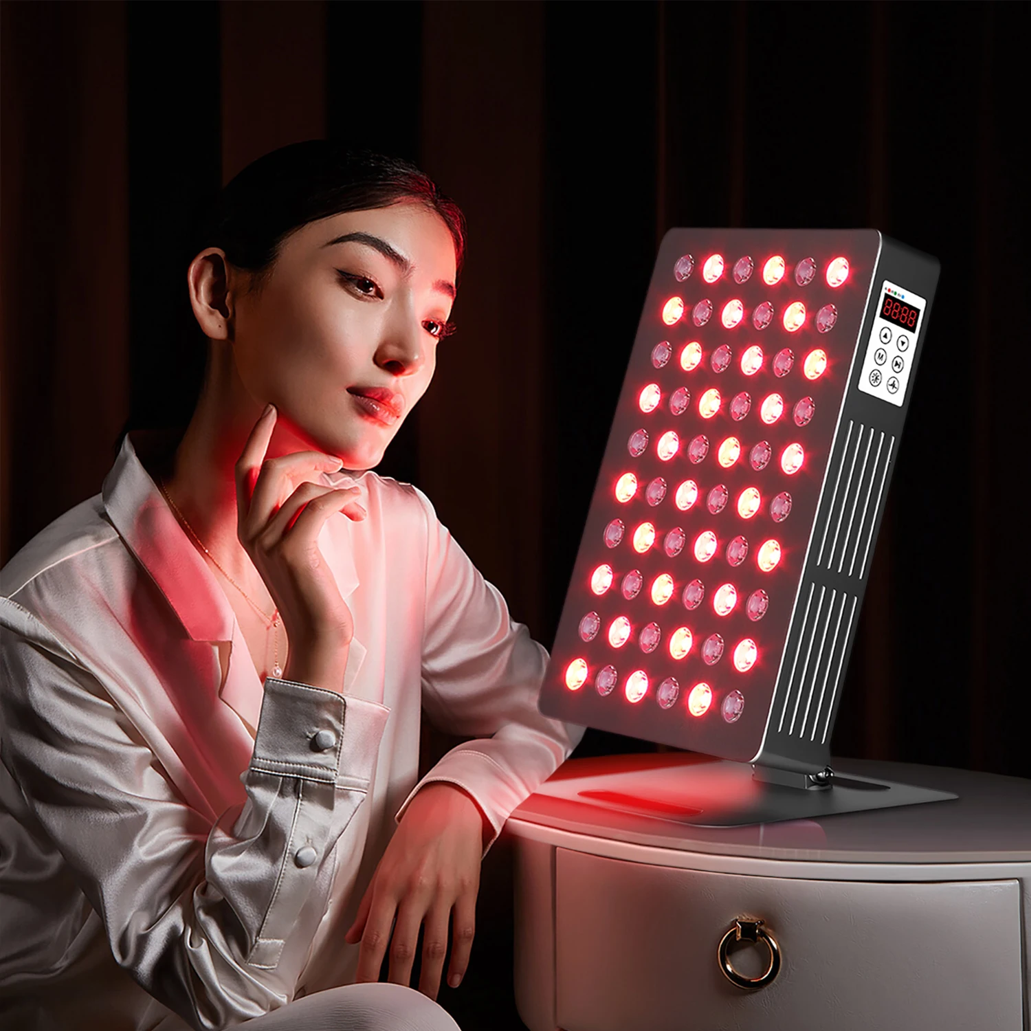 Aluminum Slight 5 Wavelengths 3 Years Warranty 400W 800W 1200W 1600W 80 60 240 320 LEDS Red Light Therapy Panel