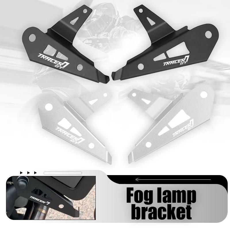 

For YAMAHA TRACER700 Tracer7 2020-2024 2025 Tracer 7/700 GT Fog Lamp Driving Lamp SpotLight Auxiliary Light Bracket Holder Mount