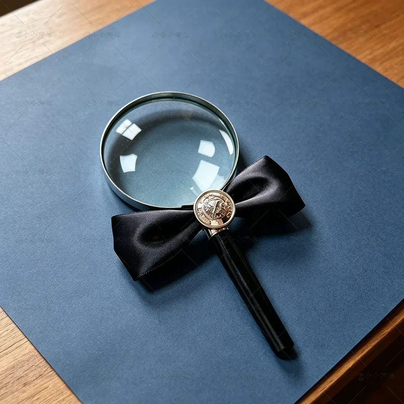Magical Girl Witch Trial Tachibana Sherī Cosplay Prop Detective Mirror Magnifying Glass Anime Cosplay Mascot Student Fans Gift