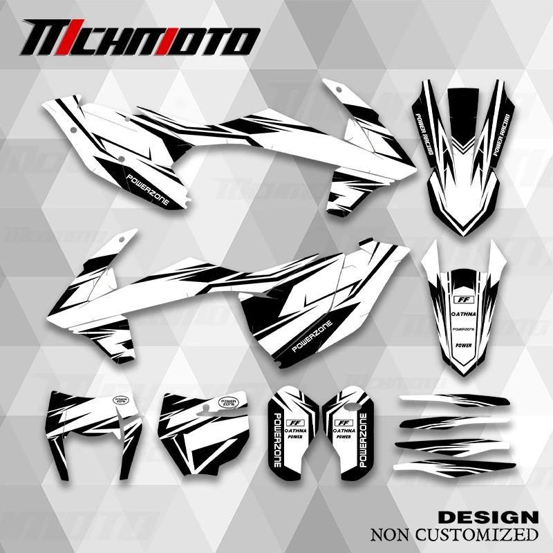 

MCHMFG для KTM EXC 2017 2018 2019 SXF 2016 2017 2018, новый стиль, графические наклейки, наборы наклеек