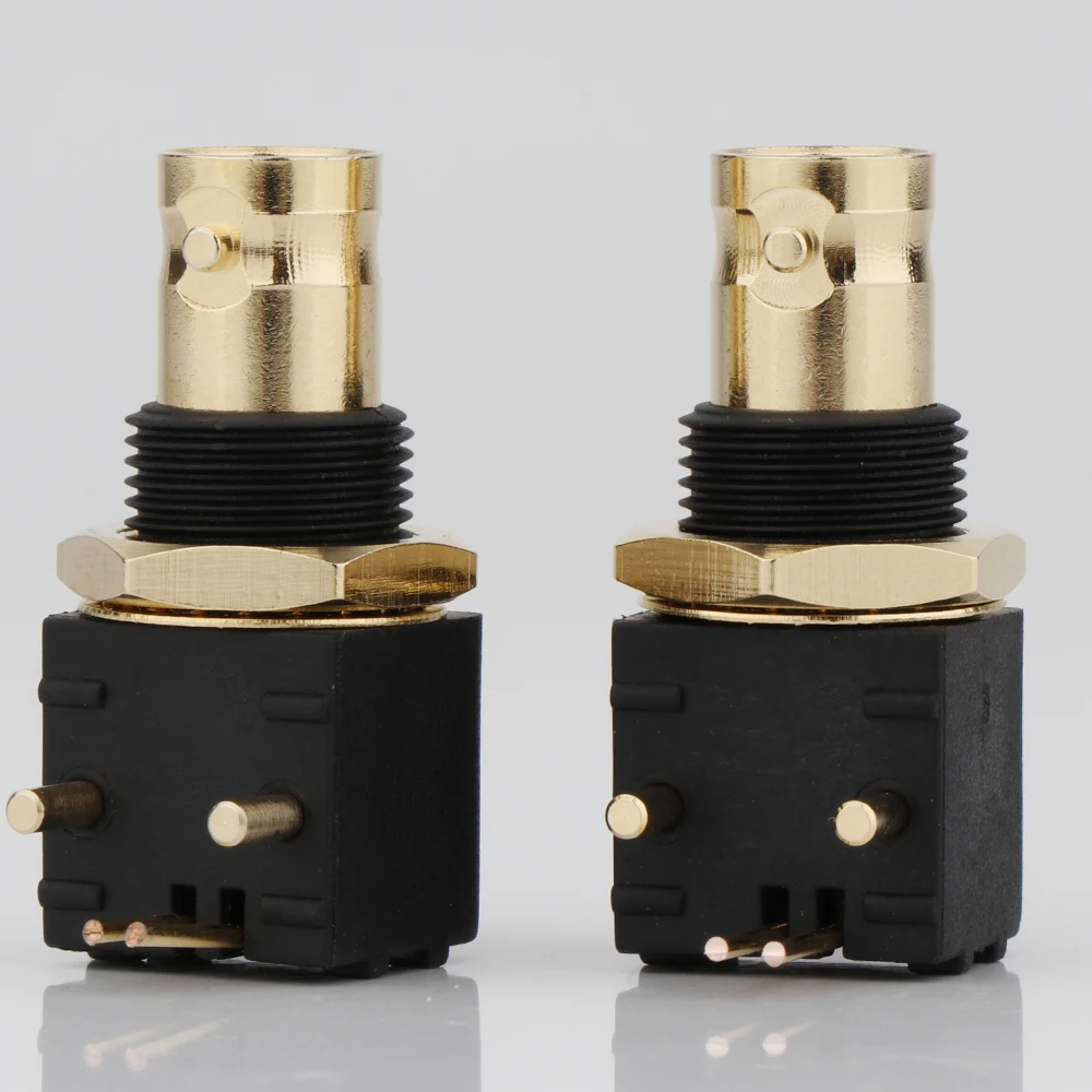 4ชิ้นอุปกรณ์เชื่อมต่ออะแดปเตอร์เชื่อมต่อเครื่องเชื่อมเหล็กสำหรับติดแผงวงจร PCB ช่องเสียบปลั๊กตัวเมียสัญญาณเสียงระบบไฮไฟระดับ HiFi