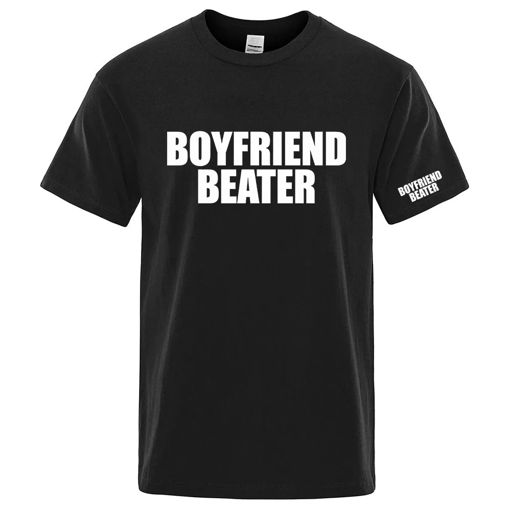 Men's Boyfriend Beater Logo Print 2026 Free and Unrestrained Summer Quick-dry Breathable Round Neck Short Sleeve T-shirt
