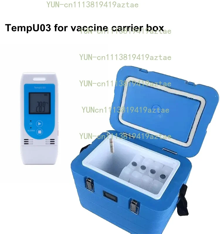 10PCS TempU03 Multi-use PDF Temperature Humidity Data Logger for Pharmaceutical Logistic fruit chain TempU Tzone