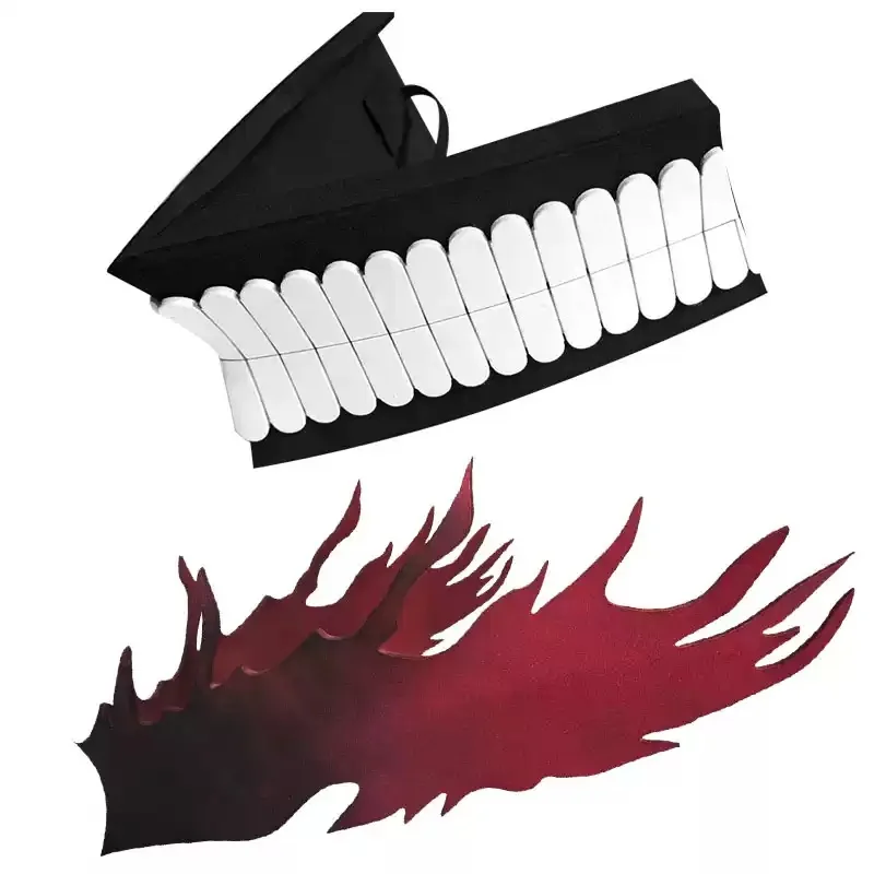 Dandadan DAN DA DAN Okarun Ken Takakura Cosplay Mask Collar Adult Halloween Cosplay Costume Accessory Props