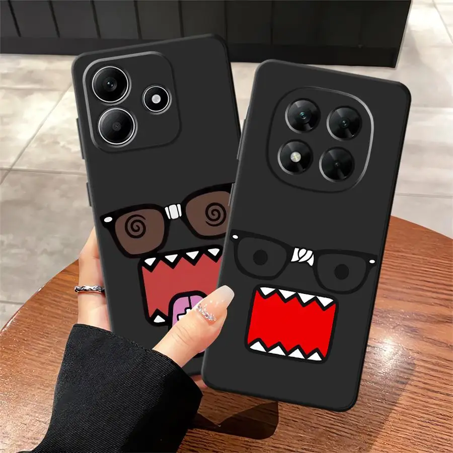 

Милый черный мягкий чехол для телефона D-Domo Kuns для Xiaomi Redmi Note 11s 10S 9S 12s 13 14 Pro Plus 9 10 11 12 Pro 7 8
