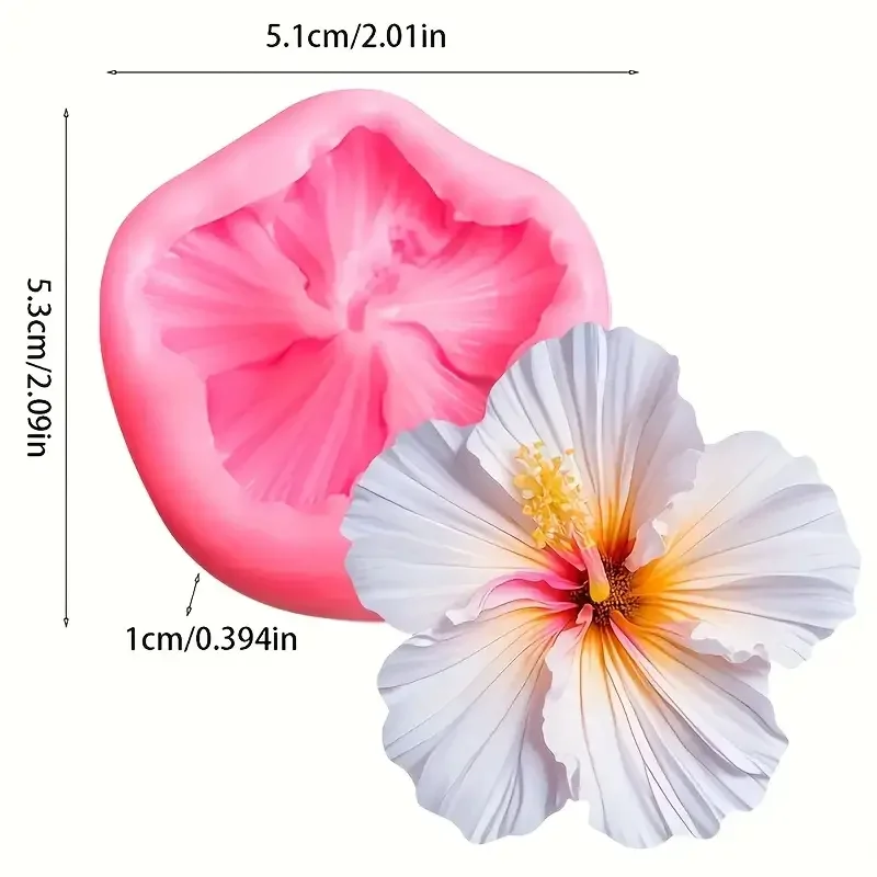 Bloem Bloom Rose Vorm Siliconen DIY 3D Cakevorm Fondant Zeep Cupcake Snoep Chocolade Jelly Decoratie Bakgereedschap Mallen