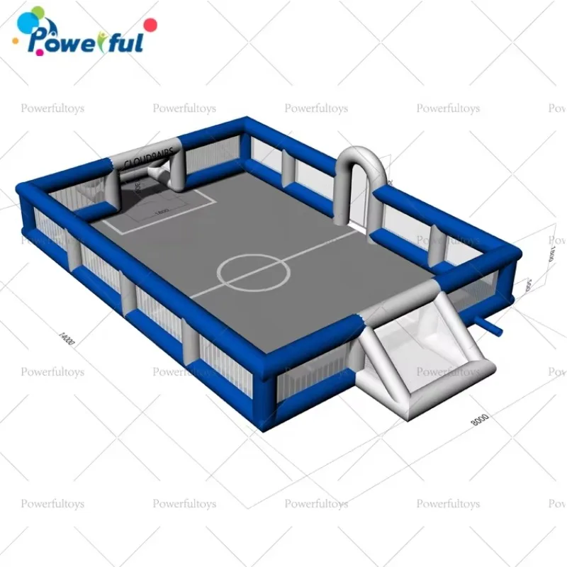 Portable Inflatable Soccer Field Inflatable Football Pitch for Kids & Adults