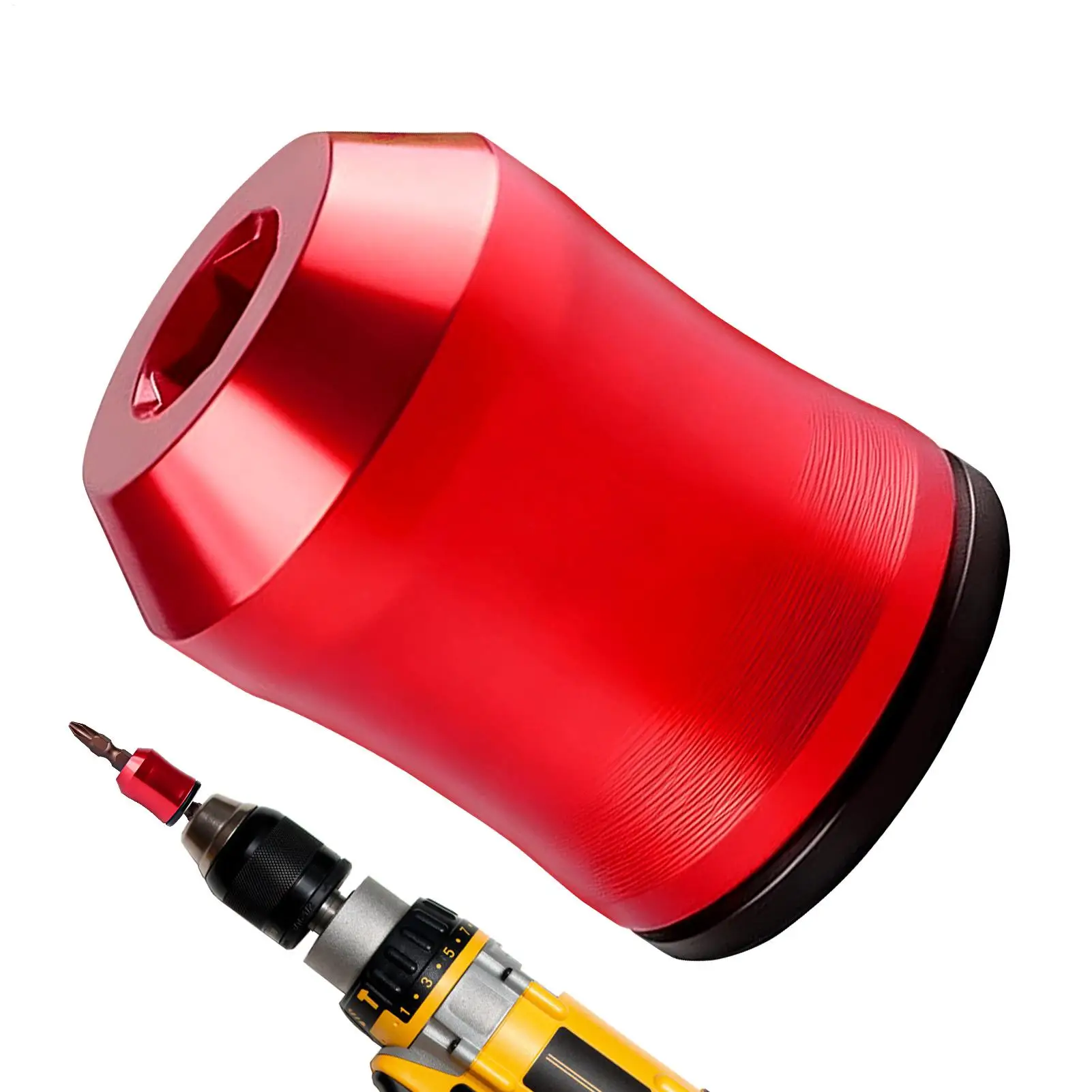 Screwdriver Magnetizer Screwdriver Bit Magnet Ring Electric Drill Bits Fitting for Woodworking Industrial Home Improvement