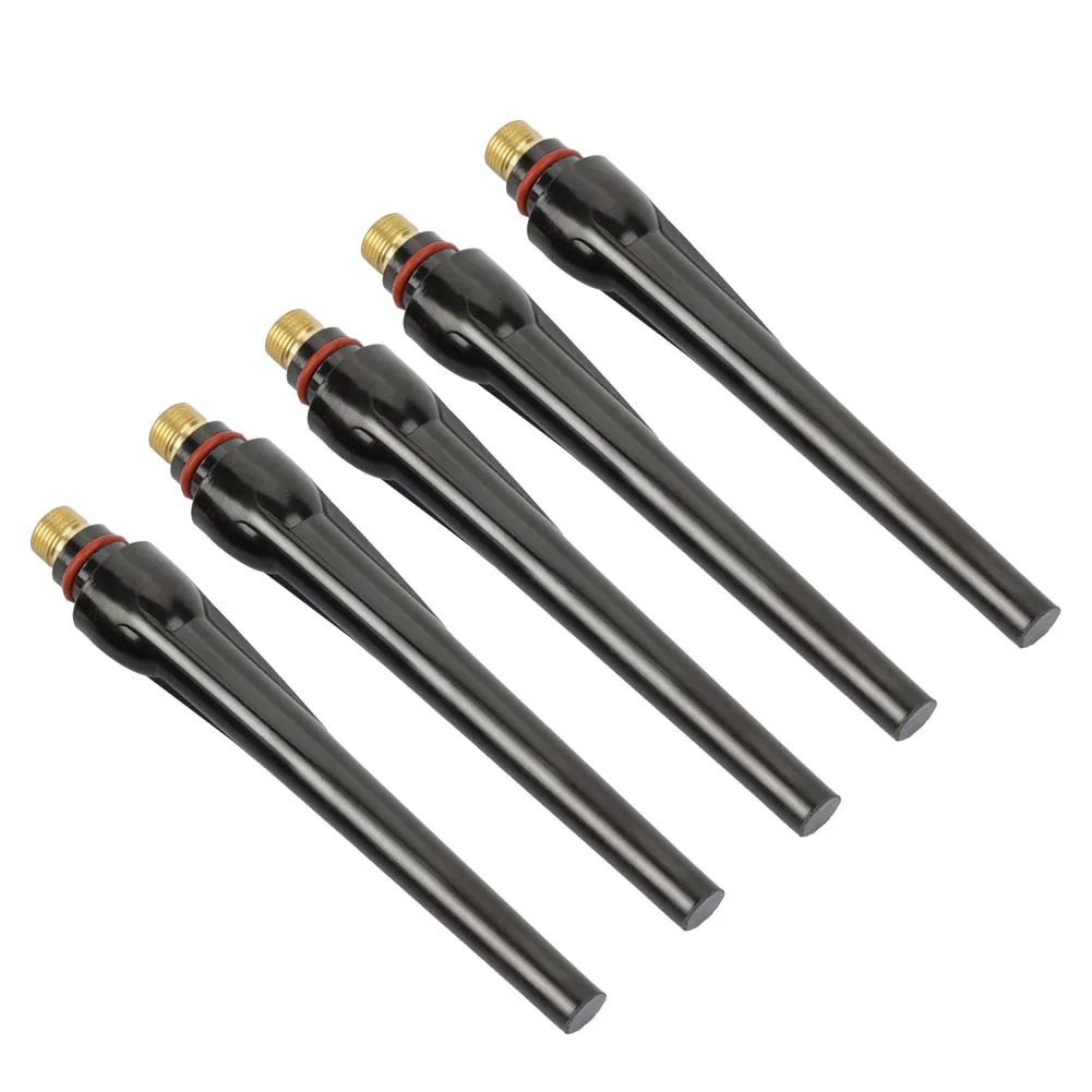 

5Pcs 57Y04 57Y03 57Y02 TIG Welding Torch Back Caps Long/Medium/Short Back Cap Fit For WP17/18/26