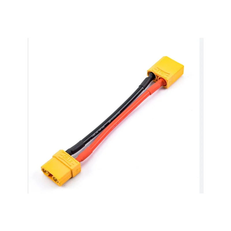XT60 Parallel Battery Connector Male/Female Cable Dual Extension Y Splitter/ 3-Way 14AWG Silicone Wire for RC Battery Motor