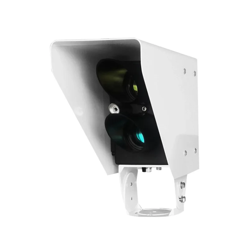 Non-contact road condition sensor ice thickness slippery wet traffic weather monitoring station