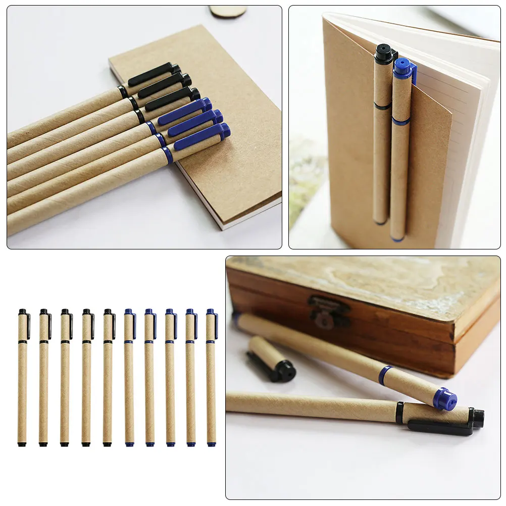 

10Pcs Paper Gel Pens Writing Pens For Journaling Doodling Drawing Marking Important Things Students Art Projects