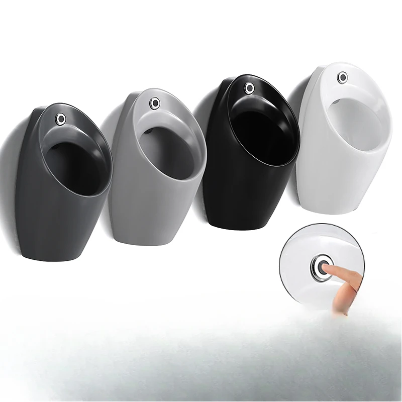 

Ceramic induction urinal wall-mounted smart urinal automatic flushing toilet integrated men's urinal