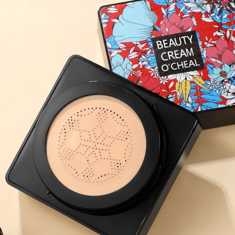 الكل في واحد يشع الجمال مع وسادة هوائية على شكل فطر كريم بي بي مرطب ومغذي وشفاف وسادة هانرو خفيفة الوزن