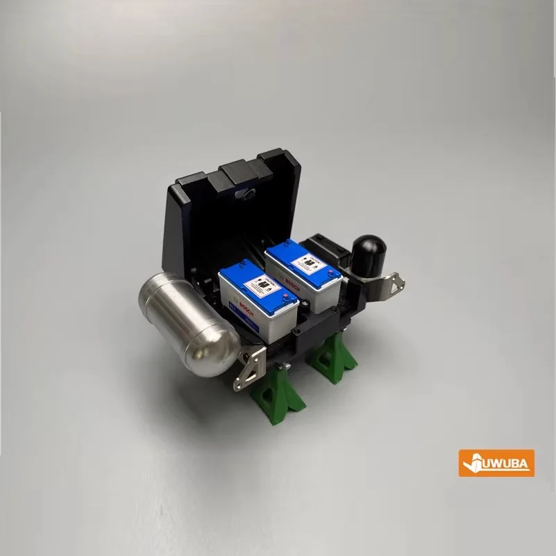 Bateria de armazenamento de simulação de caminhão escala RC 1/14 para 1/14 Tamiya Tipper 770s 56368 Actros Benz Man Lesu modelo acessórios de carro