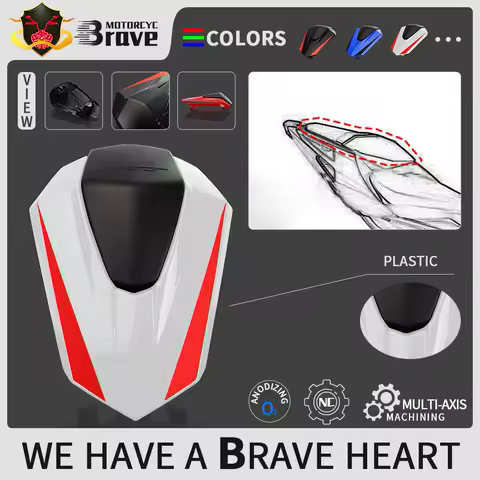 For HONDA CBR1000RR 2017 2018 2019 2020 2021 2022 Rear Passenger Solo Seat Cowl Cover Pillion CBR 1000 RR 1000RR Seat Fairing