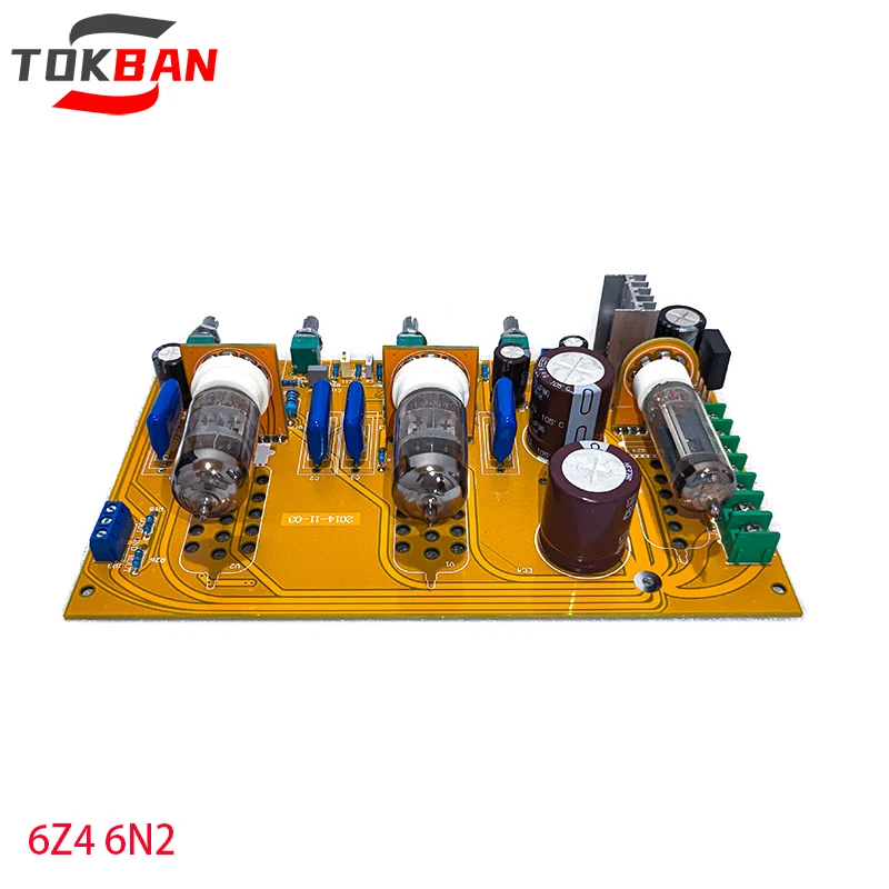 TOKBAN 6Z4 6N2 Gallbladder Preamp Tube Tone Board Tube Preamp High And Low Tone Balanced Gallbladder Preamp