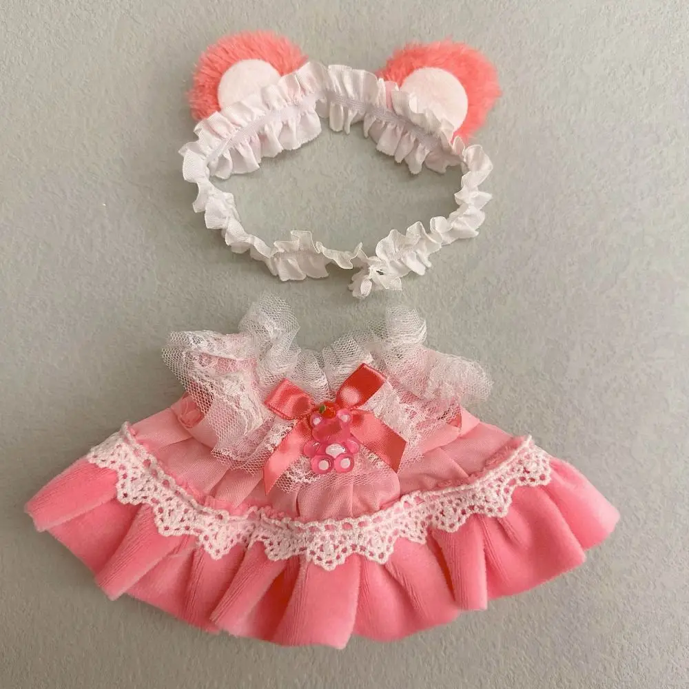 

Игрушка 20 см, одежда для куклы, разноцветная сменная одежда, кепка, платье, костюм, аксессуары для косплея, повязка для волос, подтяжка, хлопковая мягкая кукла