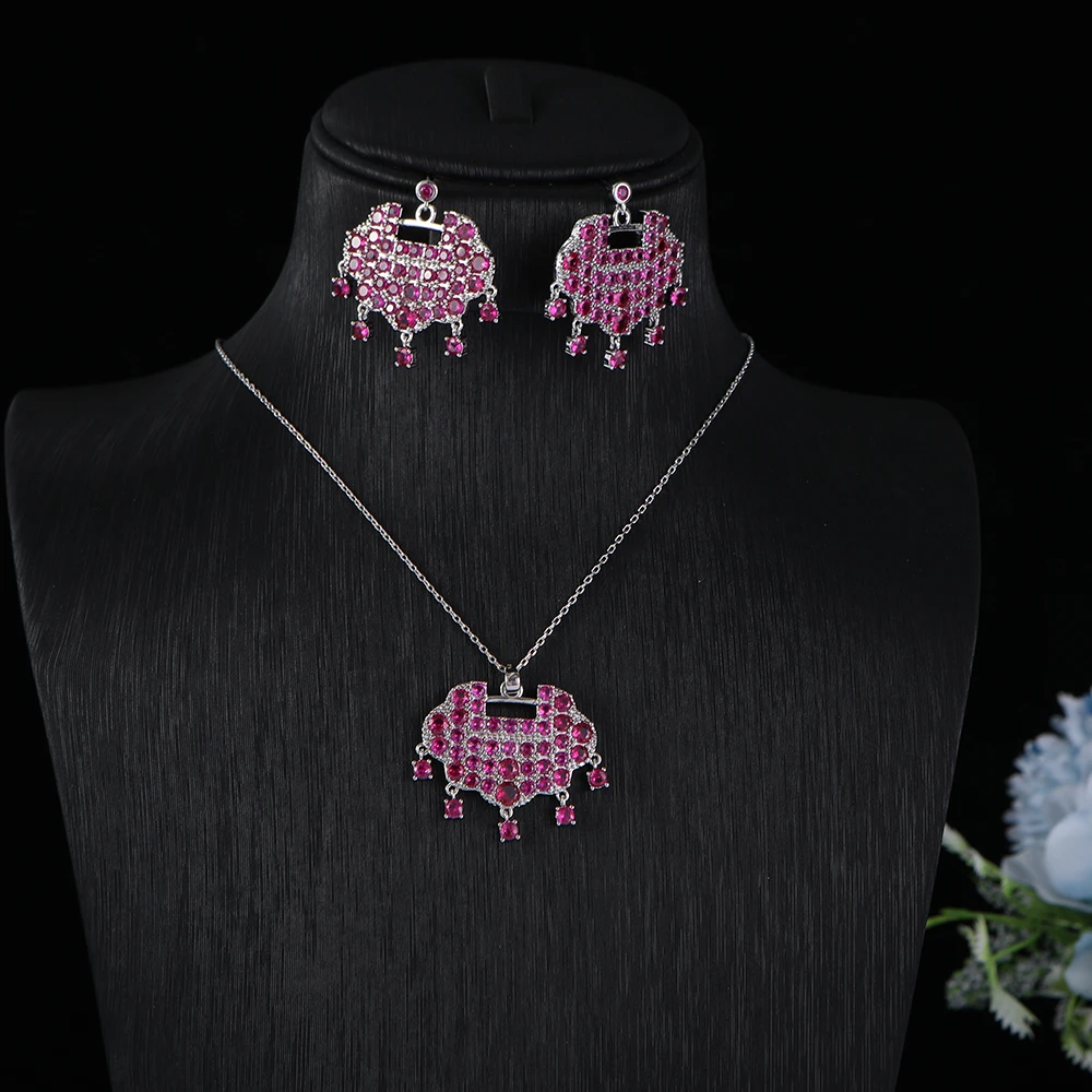 New Trendy 2Pcs UAE Jewelry Se - đánh giá và giá Women Fashion Uae